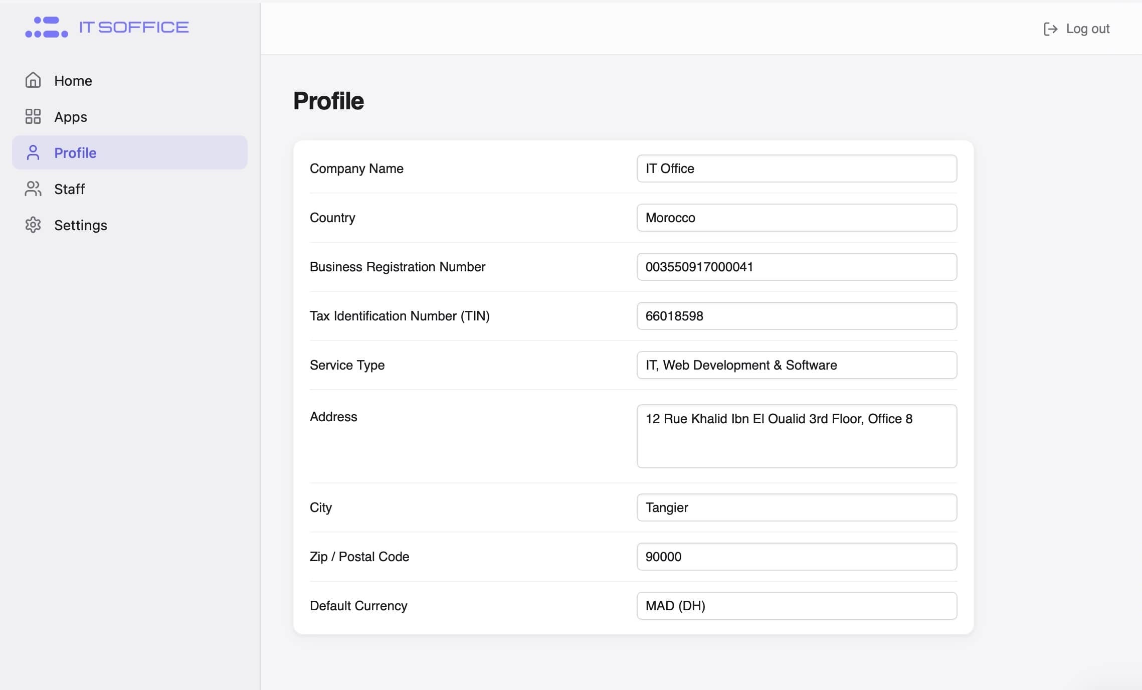 Profile Preview